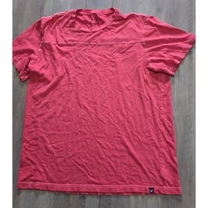 American Eagle Red Short Sleeve T-Shirt Men XL (Fits Like L)